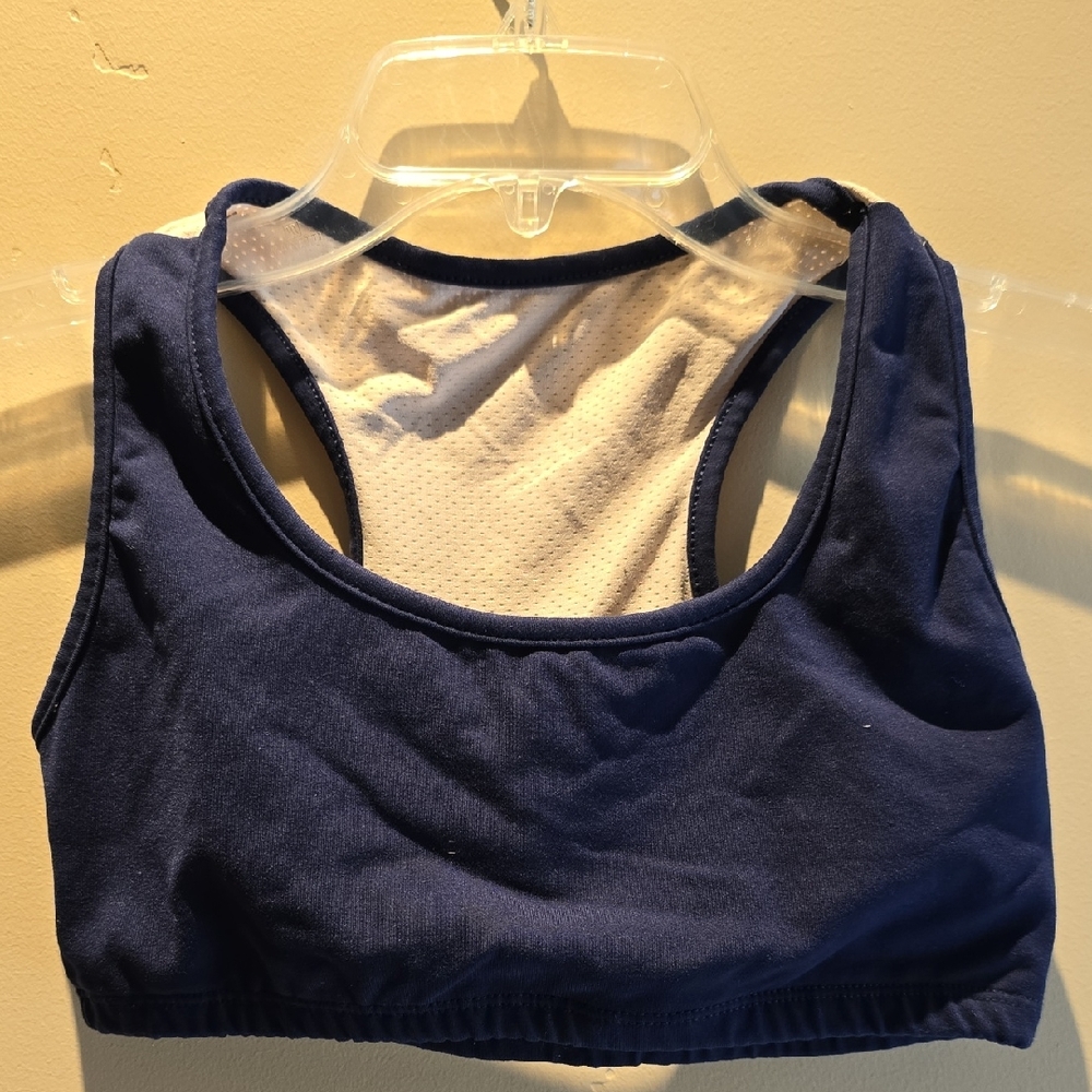 Navy Blue Women's Sports Bra